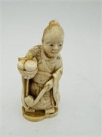 Okimono - Elephant ivory - Japan - Meiji period