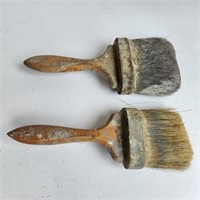 Antique Horse Hair House Painter's Brushes -Rare