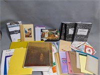 Assorted Compostion Books & Other Items