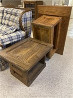 4 Piece Pine Coffee and End Tables Set