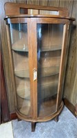 CURVED GLASS CHINA CABINET