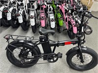 Black Eunorau E-Fat-Mn Ebike