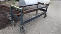 HD workbench on wheels 66"x24"