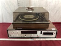 Glenburn Record Player & Capehart 8 Track Player