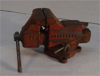 Red CRAFTSMAN Vise