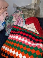 Assorted Blankets & Pillows