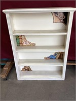 Solid Wood Painted Bookcase