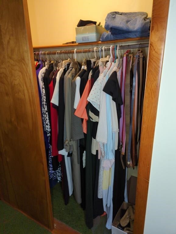 CONTENTS OF CLOSET