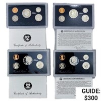 1992-1996 US Proof SILV Coin Sets [20 Coins]