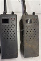 GE HANDHELD 40 Channel CB RADIOS, NOT TESTED NO