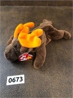 TY 1993 Beanie Baby Chocolate The Moose