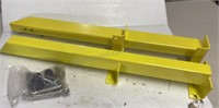 PAIR OF YELLOW TRACTION BARS 28”