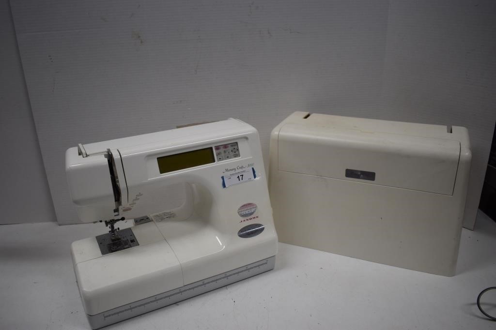 Janome Memory Craft 5000 Sewing Machine w/ Cord