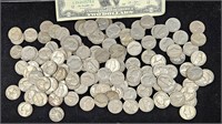 138 Jefferson Nickels From 1940's