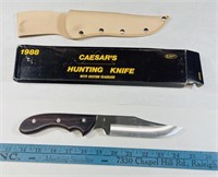 1988 Caesar’s Hunting Knife w/ Custom Scab Board
