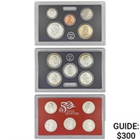 2007-2018 US Silver Proof Mint Sets [15 Coins]