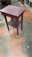 Primitive Table with Axe Handle Legs
