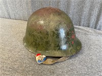 Old Metal Military Helmet