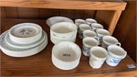 CORNING WARE HEART SERVICE FOR 8