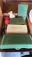 VINTAGE SINGER SEWING ATTACHMENTS
