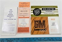 1969 Buick New Car Paperwork/Manual