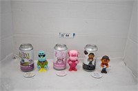 Three Funk Soda Pop Limited Edition Figurines