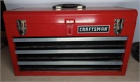 CRAFTSMAN BENCH TOOLBOX - LIKE NEW