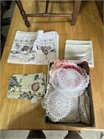 Lot of Dollies, Table Cloth