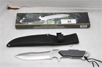 12" Dagger. Steel Blade ABS Handle w/Sheath NIB