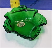 Vintage Forever Green Candy Dish