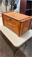 Vintage Wooden Toy Box