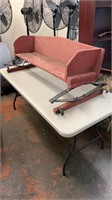 Antique Buggy Wagon Bench Seat