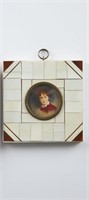 Napoleonic School Portrait Miniatures on Ivory,