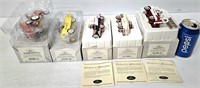 5 Hallmark Mini Kiddie Car Classic Metal in Boxes