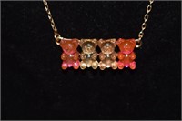 Betsey Johnson Gummy Bear Necklace & Earrings