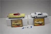 Two Collectible Cadillac Cars