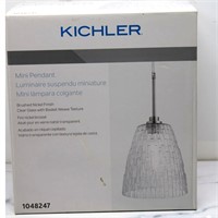 Kichler Brushed Nickel Mini Pendant Light