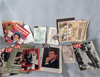 Vintage JFK Life Magazine & Other Assorted Items