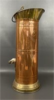 Vintage Copper 5 Kan Water Pitcher
