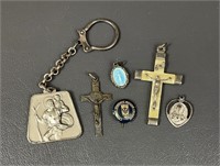 Vintage Religious Symbols Pendants & More