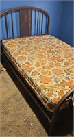 ANTIQUE METAL BED FRAME