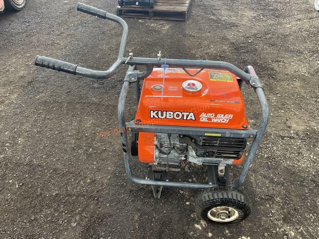 Kubota 4500 Watt Generator - Non Op