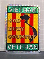Vietnam vet Decal