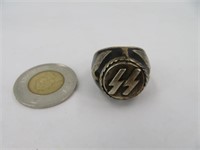 Bague originale German War WWII silver .800