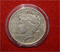 1926 Peace Silver Dollar in Case