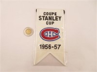 Bannière Coupe Stanley 1956-57 Centenaire,