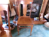 Antique Oak Dining Table & Chairs