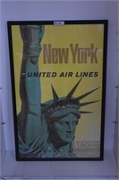 New York Statue of Liberty Framed Poster 27x42