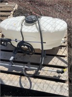 48" estate sprayer complete with wand and