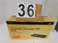 Black Ink Cartridge for Canon E40